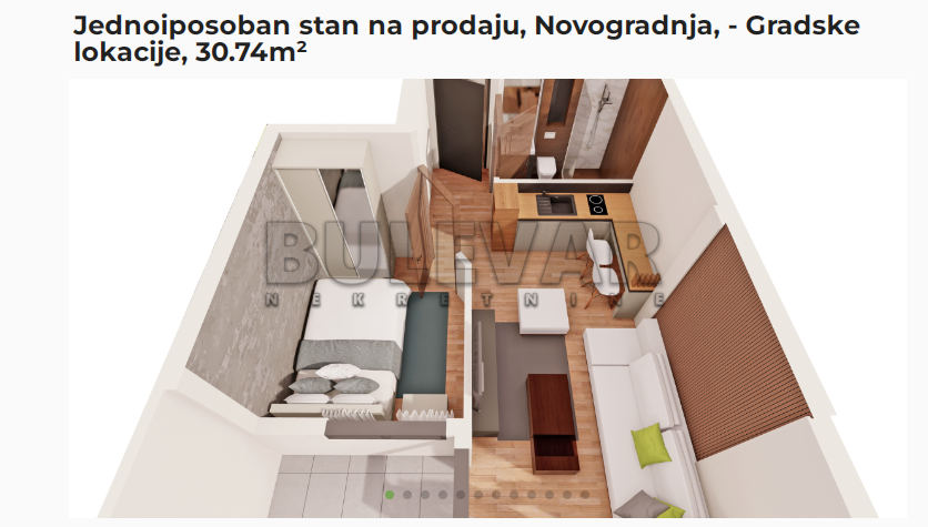 četvorosoban stan, 30.74 m2, Sokobanja ID: p-012338 4