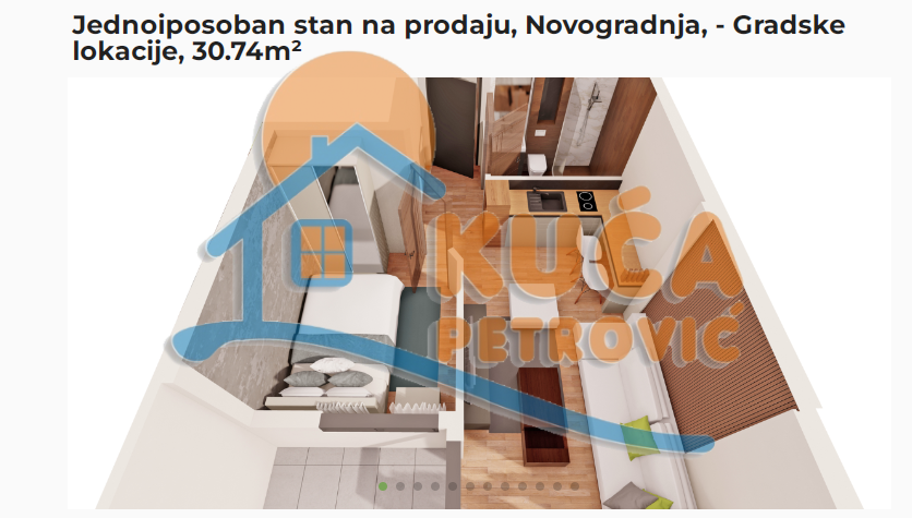 četvorosoban stan, 30.74 m2, Sokobanja ID: p-012338 4
