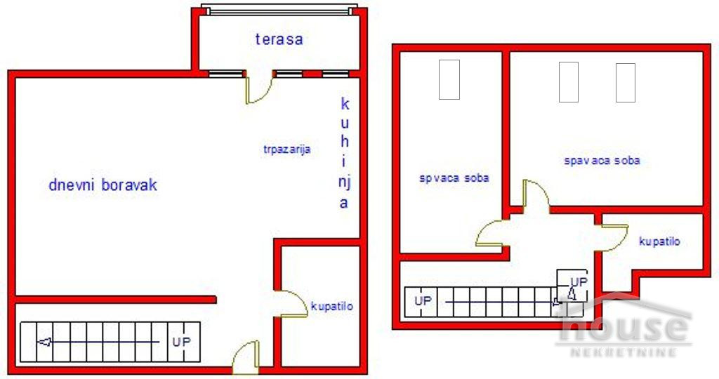 Stan,NOVI SAD,GRBAVICA 60m2,132870€ , ID: 1062300 2