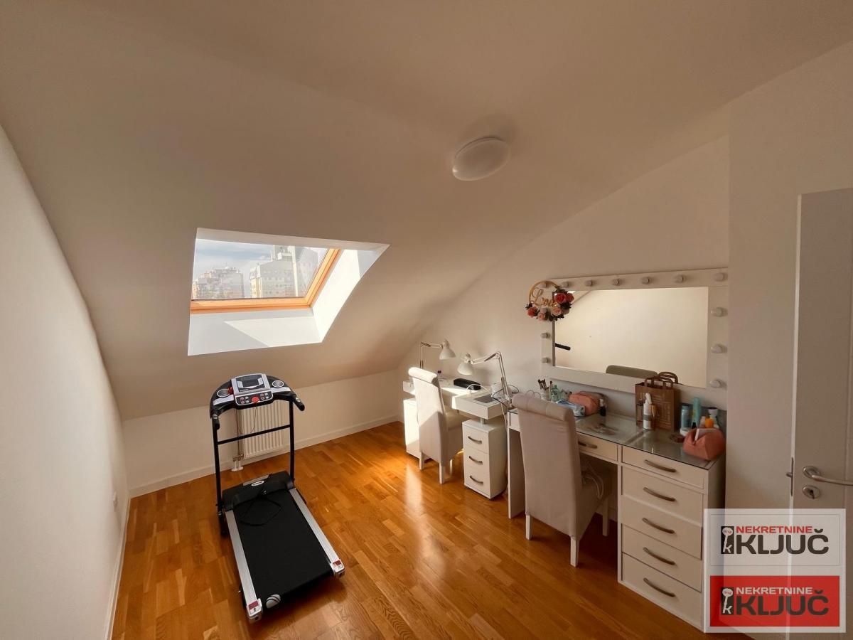 NOVO NASELJE, 100 m2, Petosoban-Duplex, Namešten 12