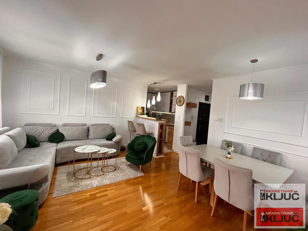 NOVO NASELJE, 100 m2, Petosoban-Duplex, Namešten 3