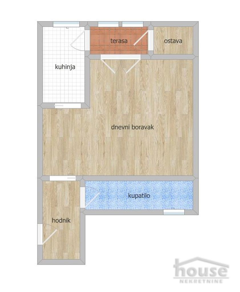 Stan,NOVI SAD,NOVA DETELINARA 31m2,74160€ , ID: 1062474 16