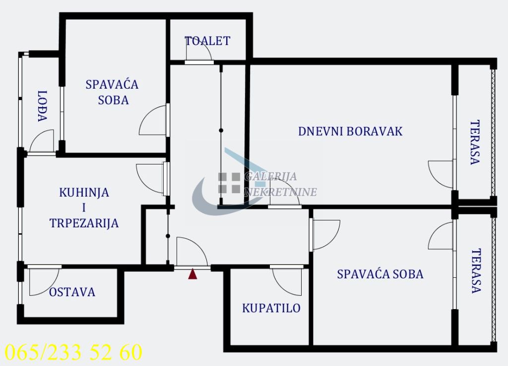 Stari grad  Skupština   Palmotićeva 69m2   14m2 5