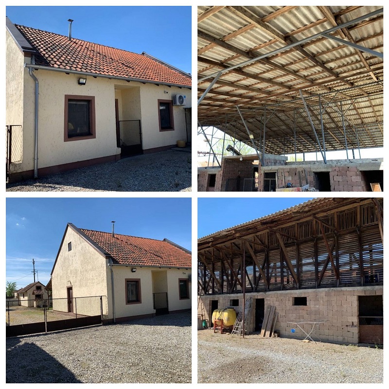 Trosobna kuca sa velikim ekonomskim objektom i garazom HITNO Melenci 3