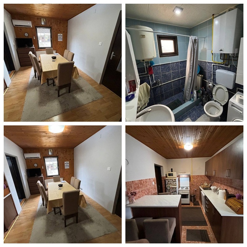 Trosobna kuca sa velikim ekonomskim objektom i garazom HITNO Melenci 5