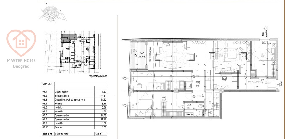 VRAČAR LUX NOVOGRADNJA  Izuzetna lokacija mirna jednosmerna ulica 3