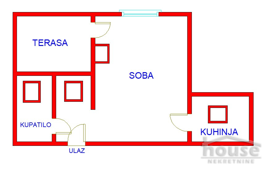 Stan,NOVI SAD,SALAJKA 34m2,71590€ , ID: 1062570 2