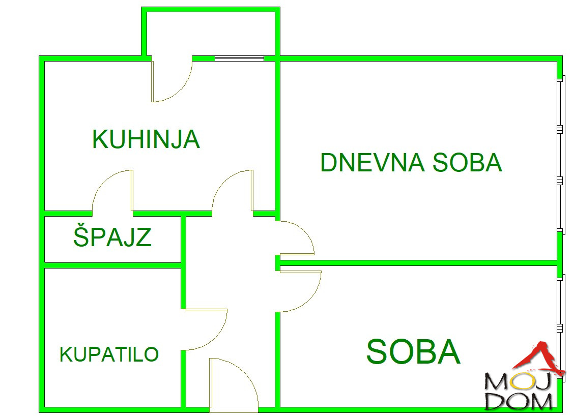 Stan,NOVI SAD,STANICA,kv: 47, € 91700, ID: 1028029 11