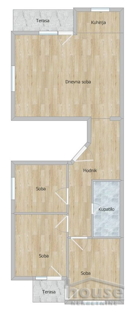 Stan,NOVI SAD,ADICE 74m2,127710€ , ID: 1062624 14