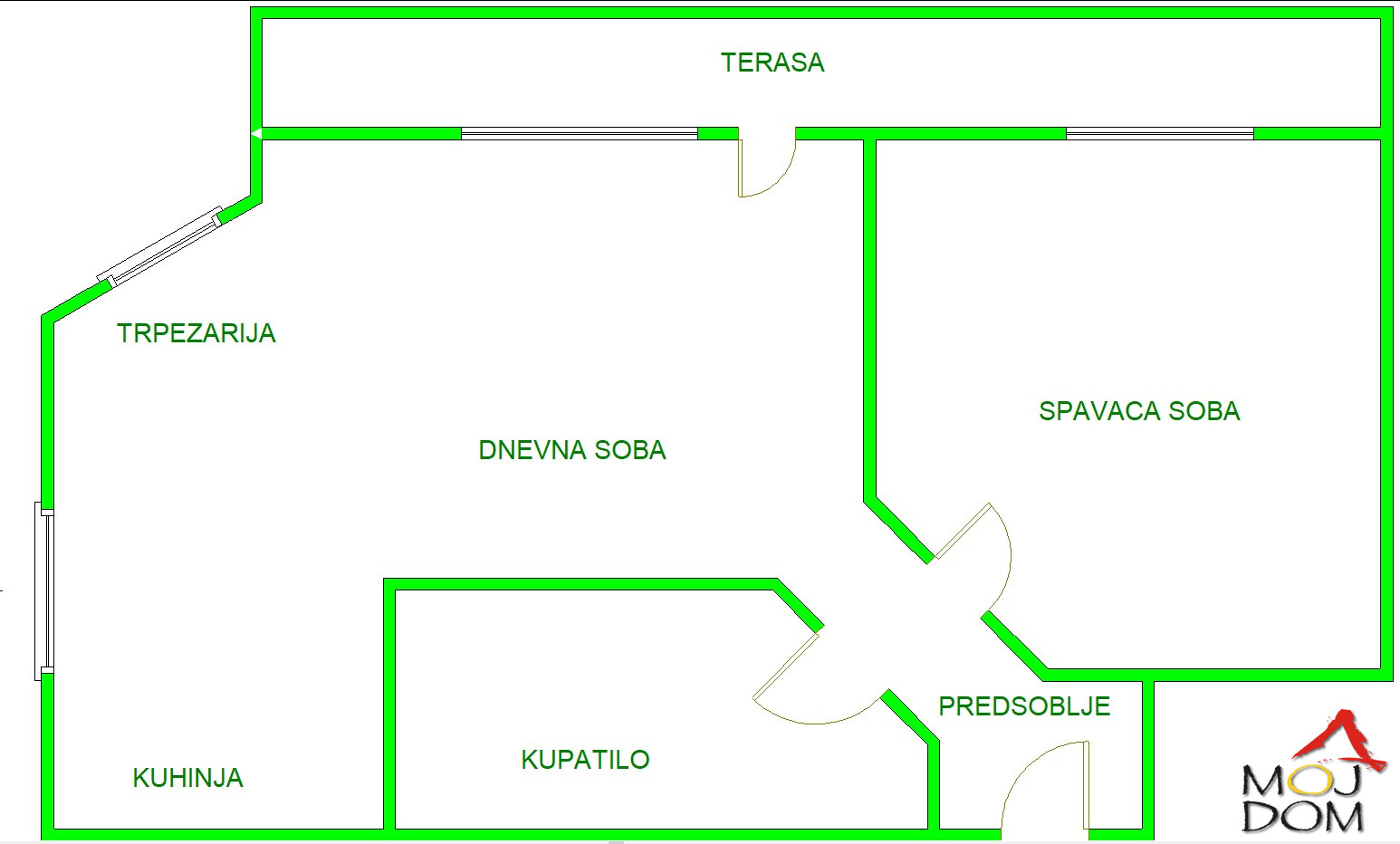 Stan,NOVI SAD,TELEP,kv: 50, € 105000, ID: 1029025 11