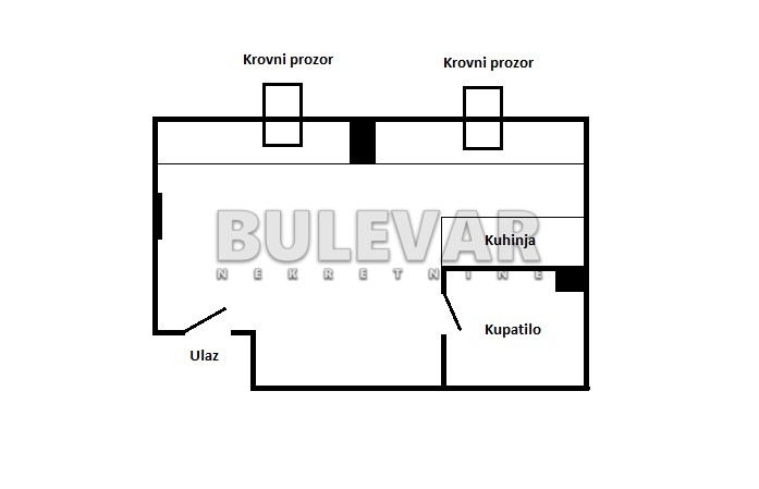 Jednosoban stan, 26.4 m2, Sokobanja ID: p-012653 9