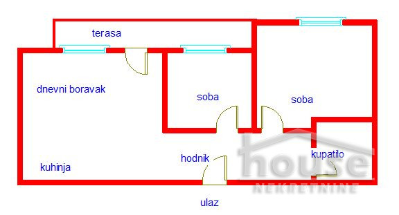 Stan,NOVI SAD,TELEP 62m2,123600€ , ID: 1062642 2