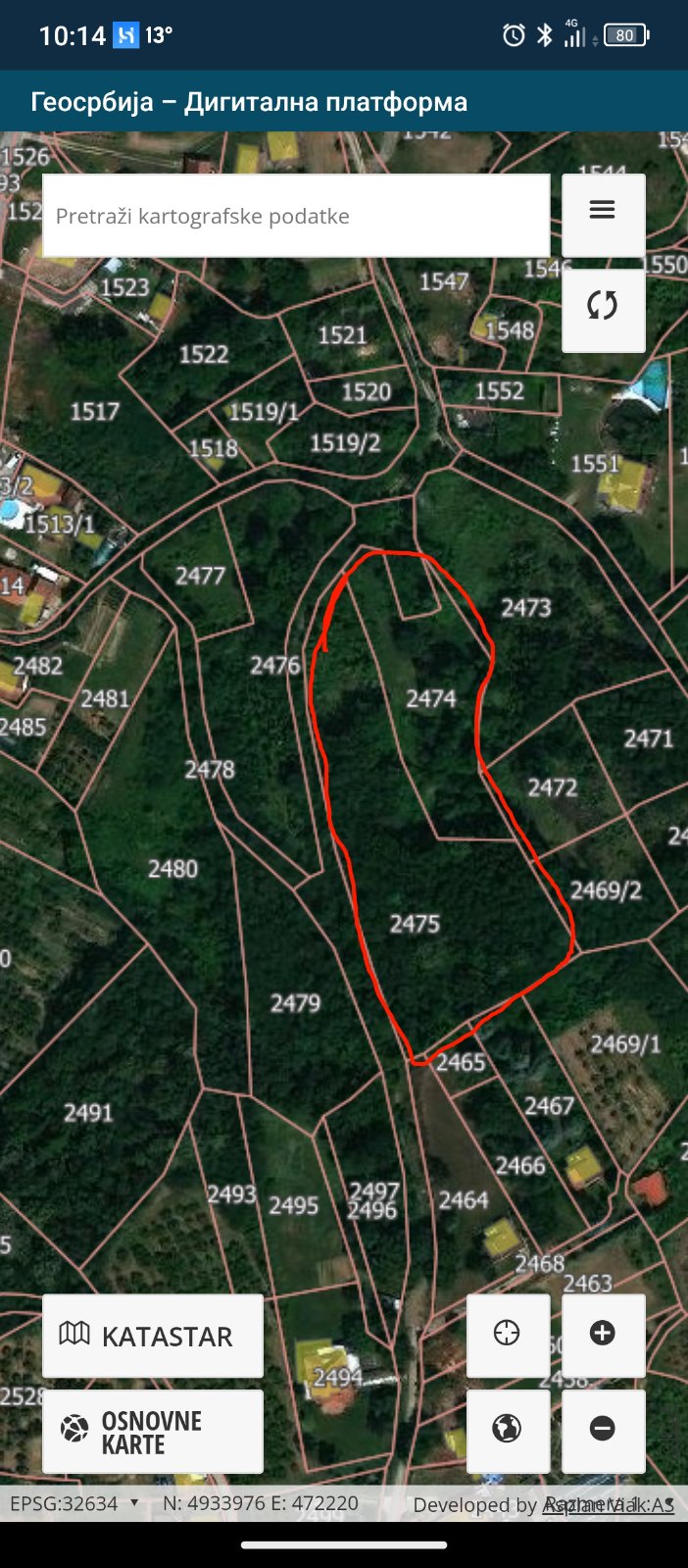 Parcela za gradnju Beograd Mali Pozarevac 4