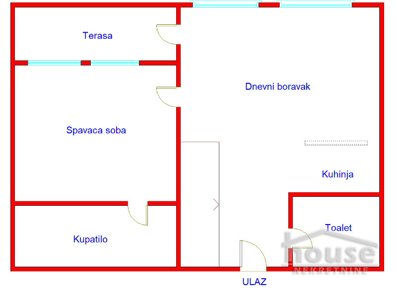 Stan,NOVI SAD,TELEP 61m2,190000€ , ID: 1062664 2