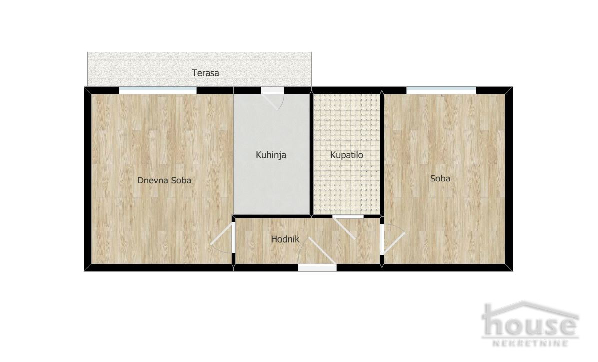 Stan,PETROVARADIN,PETROVARADIN 53m2,133900€ , ID: 1062665 14