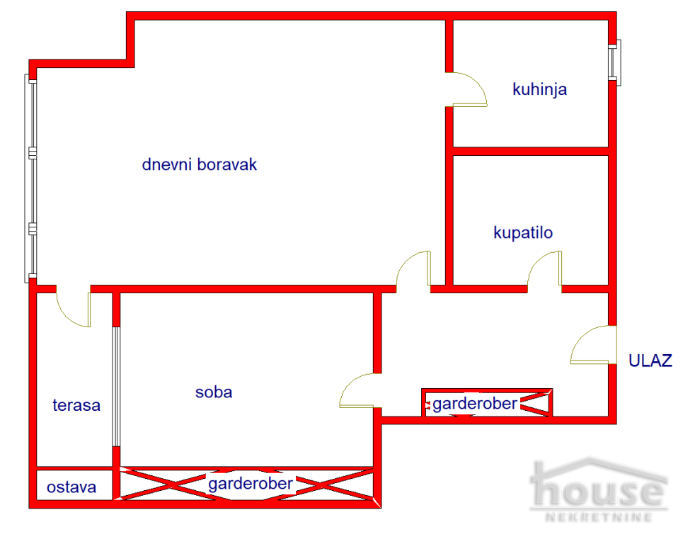 Stan,NOVI SAD,NOVA DETELINARA 39m2,109180€ , ID: 1062068 15