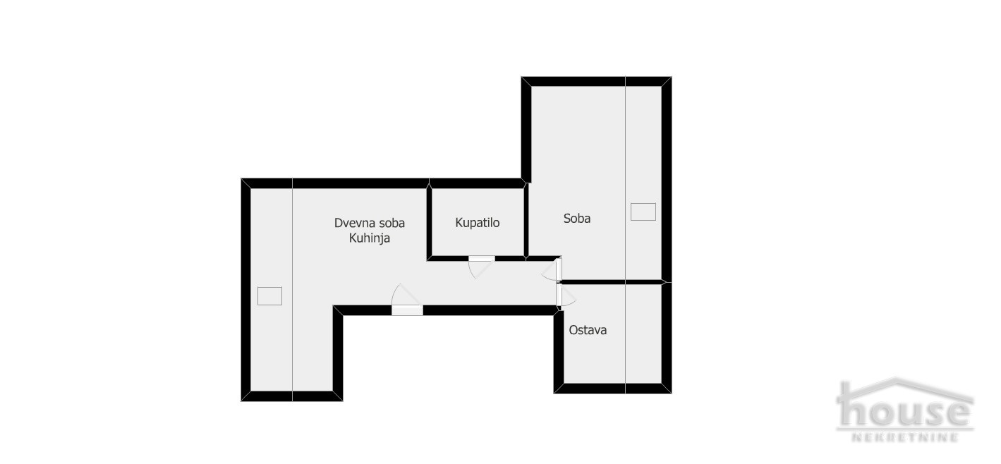 Stan,NOVI SAD,TELEP 28m2,72100€ , ID: 1062207 2