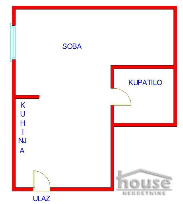 Stanovi,NOVI SAD,CENTAR 26m2,450€ , ID: 9116757 2