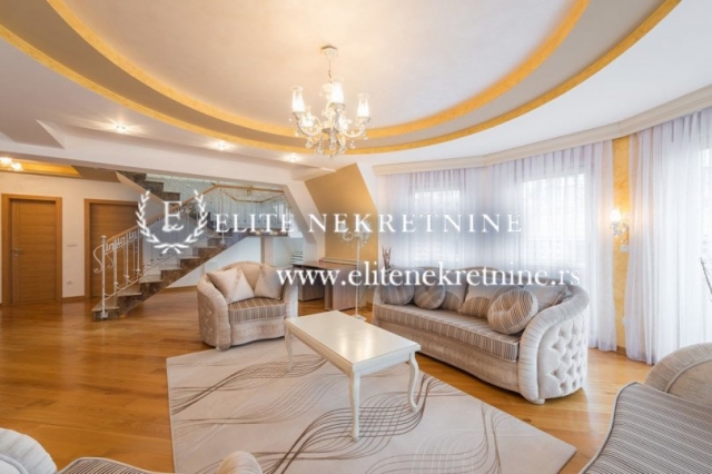Izdavanje luksuznih stanova u Beogradu   Vračar DUPLEX PENTHOUSE 1