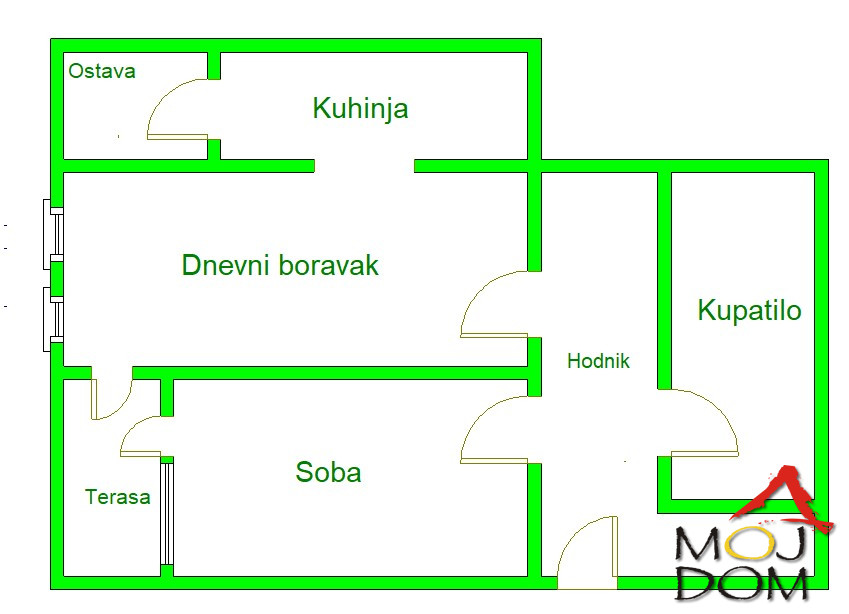 Stan,NOVI SAD,CENTAR,kv: 44, € 174070, ID: 1029268 16