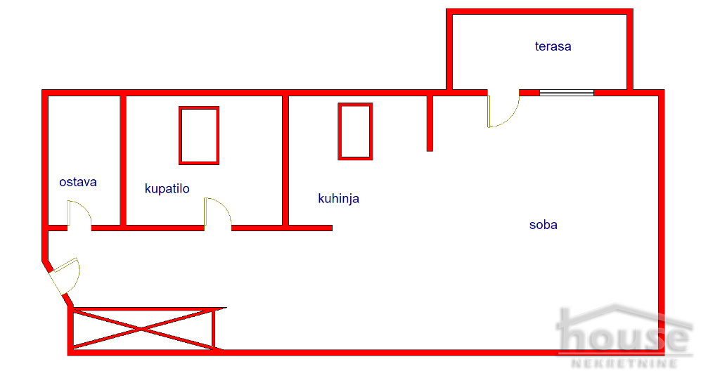 Stan,NOVI SAD,KEJ 29m2,79310€ , ID: 1062708 11