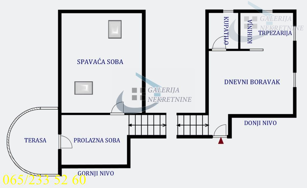 Zvezdara  Gradska bolnica   Preševska 83m2 5