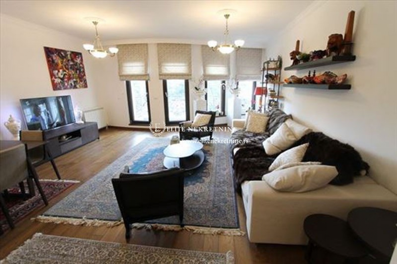 Izdavanje stanova na Vračaru Trosoban lux stan sa garažom u novogradnji 10