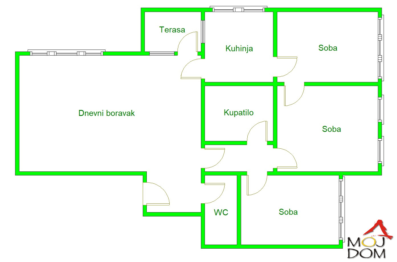 Stan,NOVI SAD,SOCIJALNO,kv: 94, € 213000, ID: 1029590 19