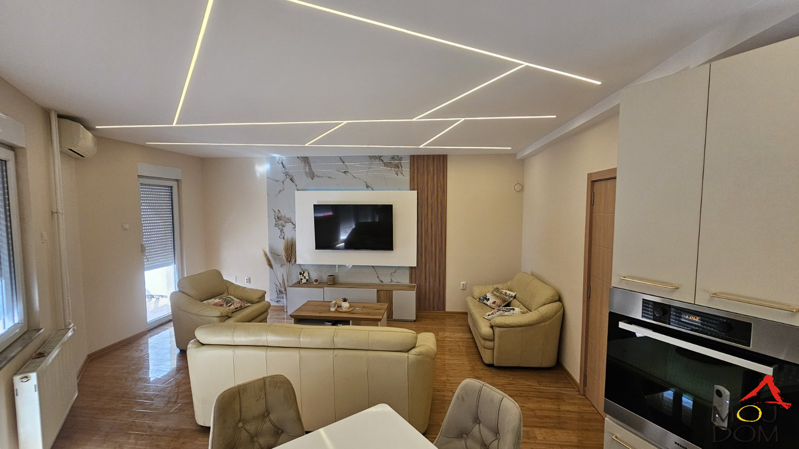 Stan,NOVI SAD,PODBARA,kv: 74, € 190550, ID: 1029409 2