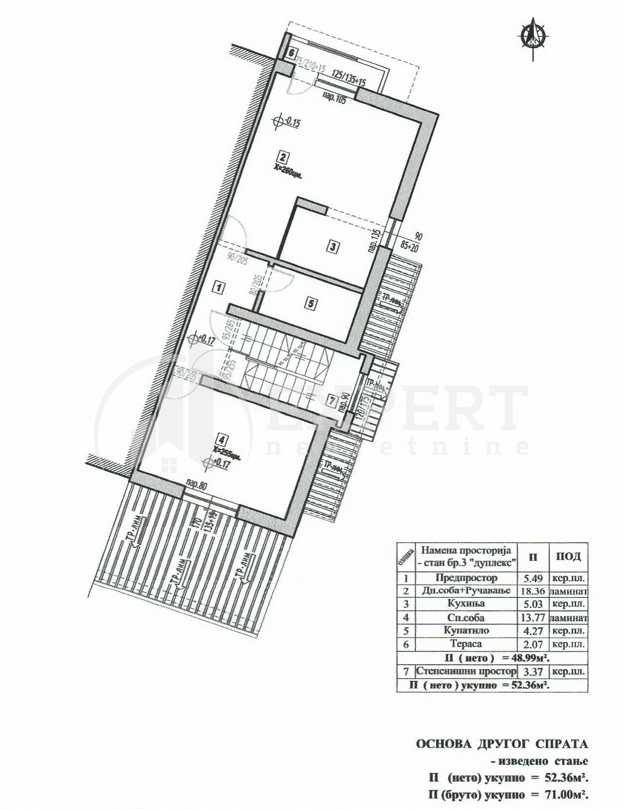 Trosoban stan, 96 m2, Palilula, Aleksandra Petrovića ID: p-013072 12