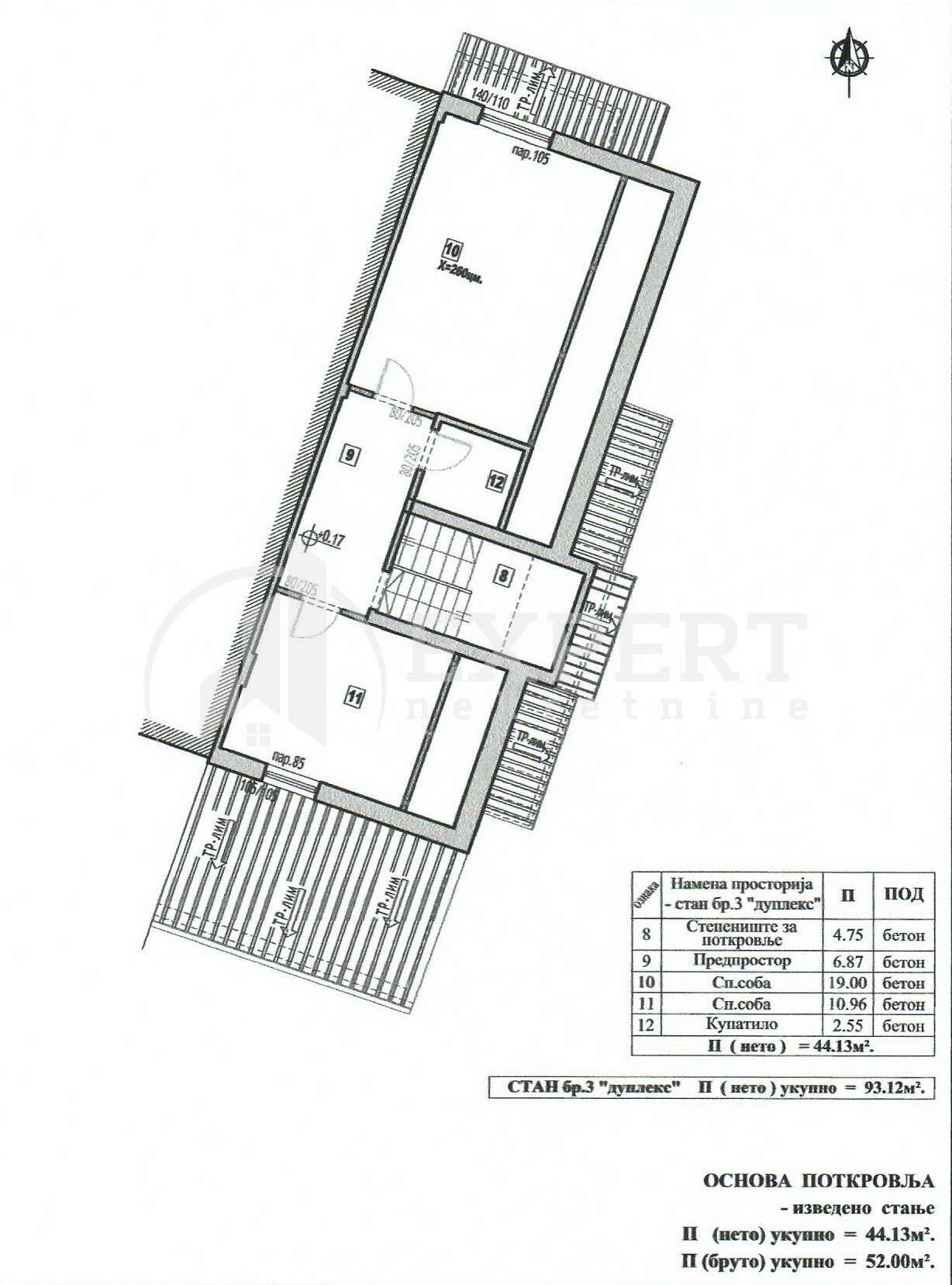 Trosoban stan, 96 m2, Palilula, Aleksandra Petrovića ID: p-013072 13