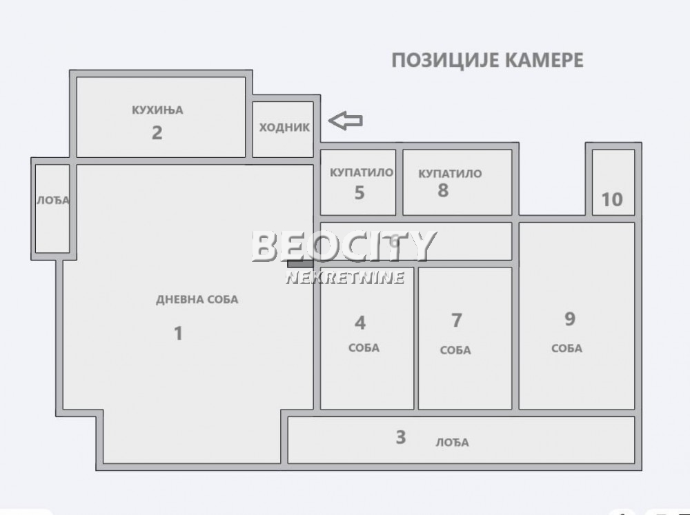 četvorosoban stan, 123 m2, Kalenić, Golsvordijeva ID: 115249 19