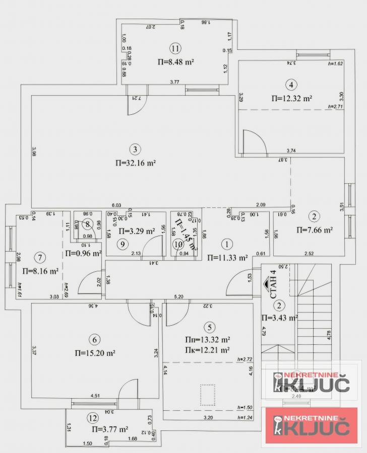 KOD LIPOV GAJA, 119m2, Petosoban, Parking, Novogradnja 33