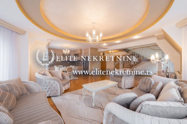 Izdavanje luksuznih stanova u Beogradu   Vračar DUPLEX PENTHOUSE 2