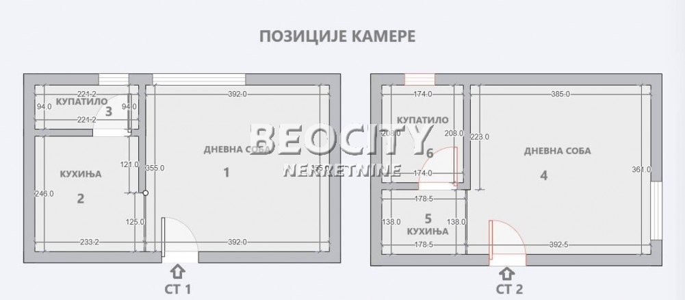 Dvosoban stan, 41 m2, Zemun polje, Tomice Popovića  DVE GARSONJERE ID: 115365 20