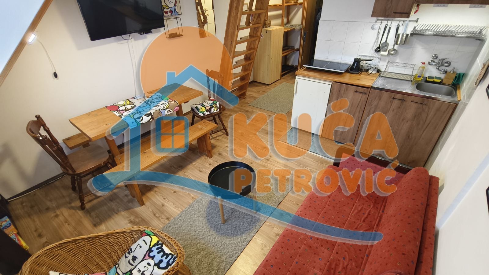 Jednosoban stan, 38 m2, Brzeće, Brzeće ID: p-013103 3