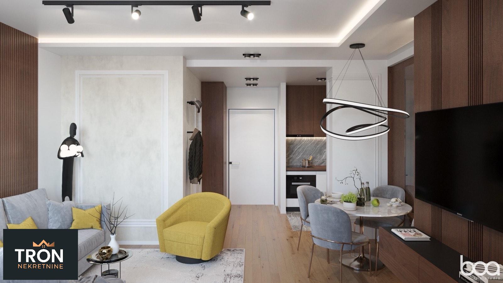 Garsonjera u strogom centru   30m2 8