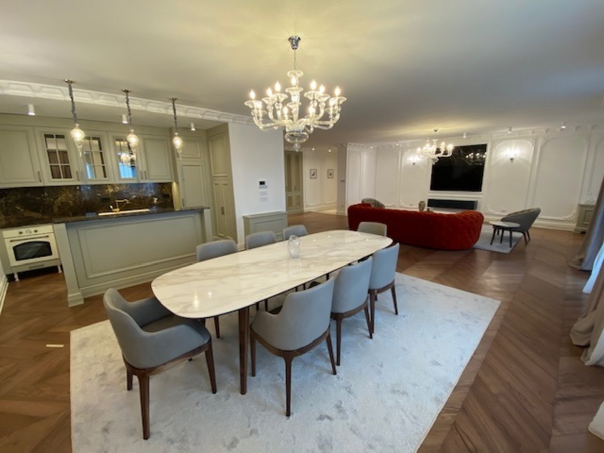 Izdavanje Cetvorosoban lux stan Vracar  garaza 3