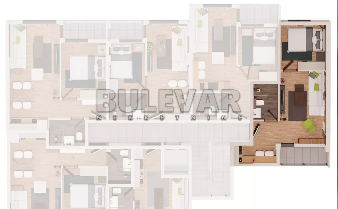 četvorosoban stan, 33.71 m2, Sokobanja ID: p-013163 5