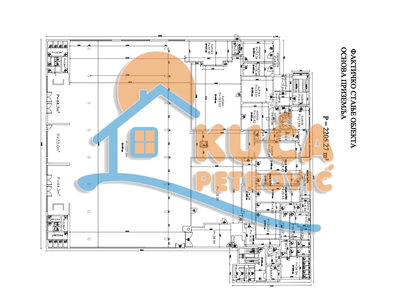 Lokal, 1000 m2, Kičevo, Šumadijska ID: i-013158 31