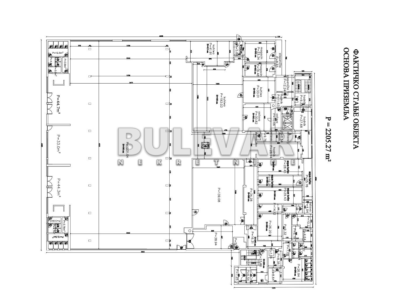Lokal, 1000 m2, Kičevo, Šumadijska ID: i-013158 31