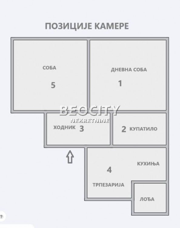 Dvosoban stan, 54 m2, Centar, Nikole Spasića ID: 115611 13