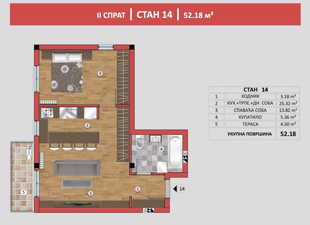 Prodaja stana Zvezdara trosoban lux u izgradnji 2