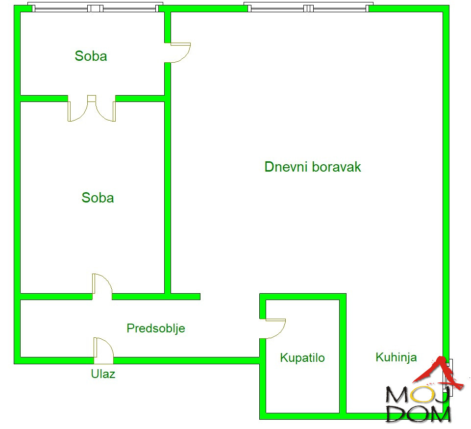 Stan,NOVI SAD,ADICE,kv: 54, € 123600, ID: 1029783 1