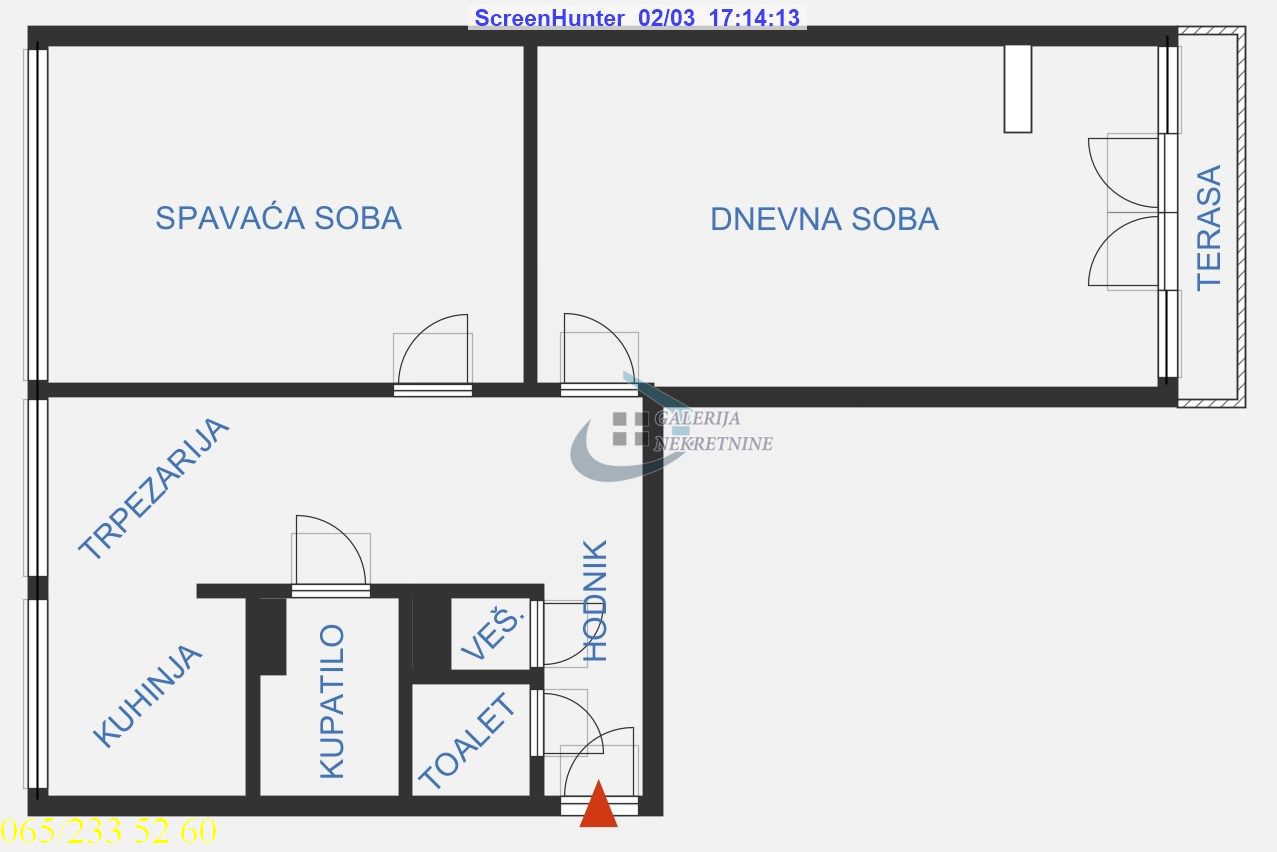 Novi Beograd  Blok 45   Nehruova 70m2 3
