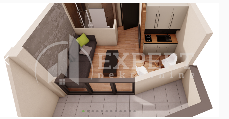 Jednosoban stan, 24.13 m2, Sokobanja ID: p-013326 3