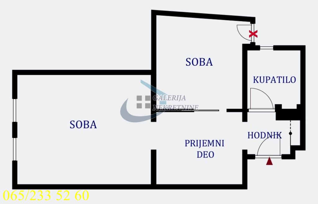 Stari grad  Dorćol   Dositejeva 50m2 4