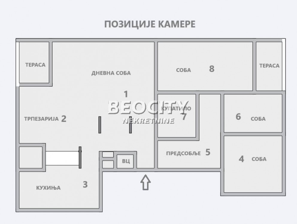 četvorosoban stan, 120 m2, Centar, Ismeta Mujezinovića ID: 116421 20