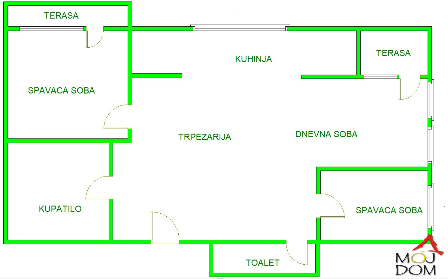 Stan,SREMSKA KAMENICA,INSTITUT,kv: 100, € 267800, ID: 1029983 11