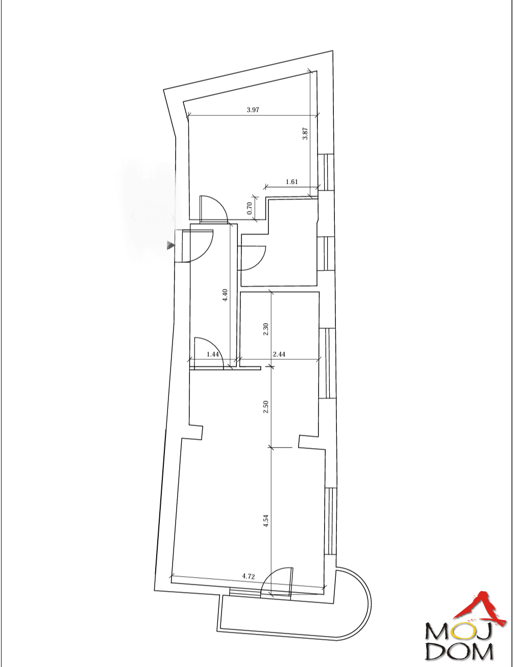 Stan,NOVI SAD,CENTAR,kv: 66, € 248000, ID: 1029950 11